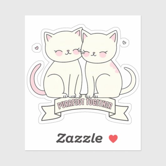 PurfectTogether猫好き シール (シート)