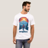 Purgatory Peaks Powder Tee - Colorado's Winter Par Tシャツ (正面フル)