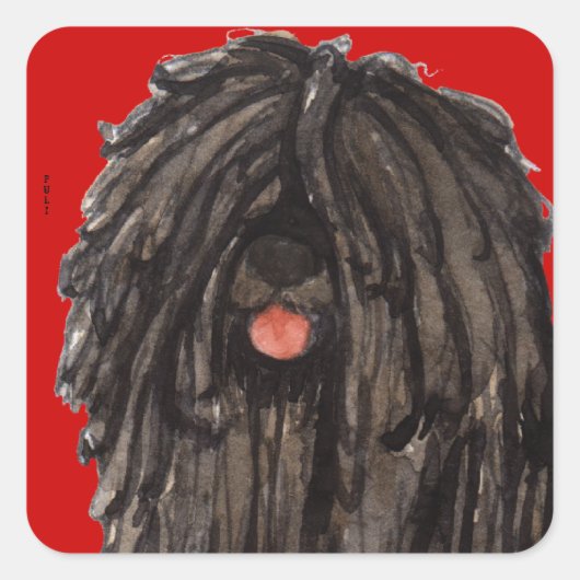 Puriカラーブロック スクエアシール (正面)