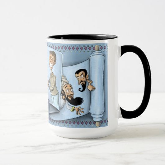 purimのmegillahのマグ マグカップ (右)