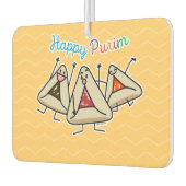 PurimはペストリーSameach Oznei Hamanをhamantaschen カーエアーフレッシュナー (左)