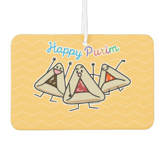 PurimはペストリーSameach Oznei Hamanをhamantaschen カーエアーフレッシュナー