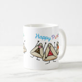 PurimはペストリーSameach Oznei Hamanをhamantaschen コーヒーマグカップ (正面右)