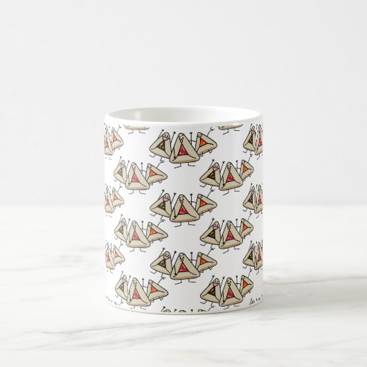 PurimはペストリーSameach Oznei Hamanをhamantaschen コーヒーマグカップ (中央)