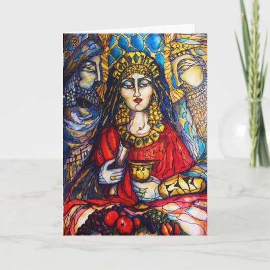 Purim幸せなカード カード (正面)