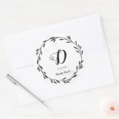 Purim 3"ステッカー ラウンドシール (封筒)