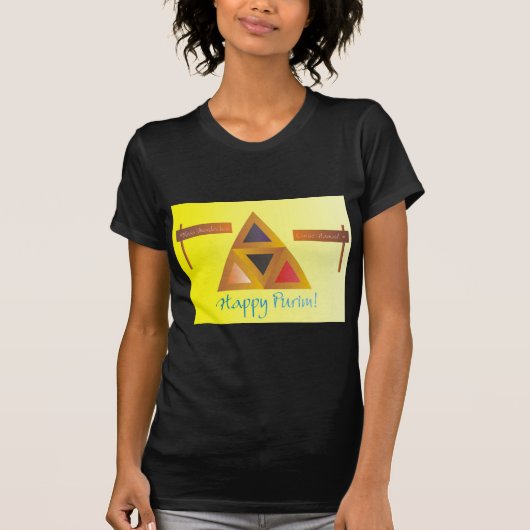 Purim Hamantaschen Tシャツ (正面)