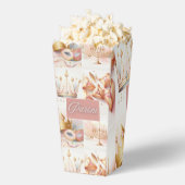 Purim Jewish Esther Pink Gold Watercolor Cute フェイバーボックス (はじけた状態)