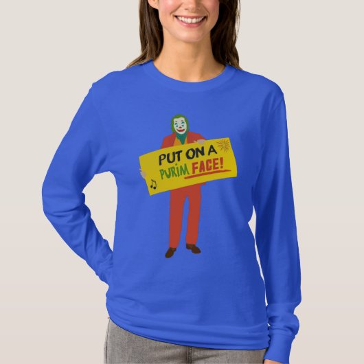 Purim Joker Tシャツ (正面)