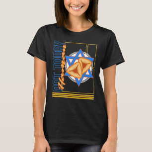 Purim No Todayハマンハマンタシュユダヤ人の衣装プリ Tシャツ
