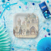 Purim Palace Plates | Festive Party  ペーパープレート (パーティー)