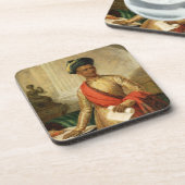 Purniya、マイソール、c.1801 (油の主な大臣 コースター (左側)