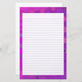 Purpeの調子は文房具を並べました 便箋 (正面/裏面)