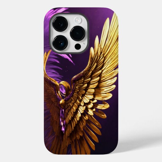 Purpile Case-Mate iPhone 14 Proケース/カバー iPhoneケース (裏面)
