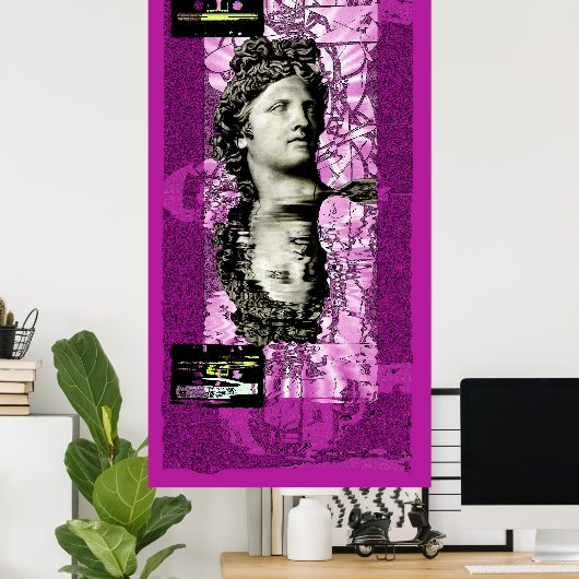 purpleアポロ ポスター (ホームオフィス)