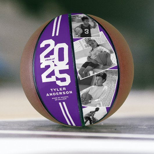 Purple 2025卒業式シニア4枚 バスケットボール