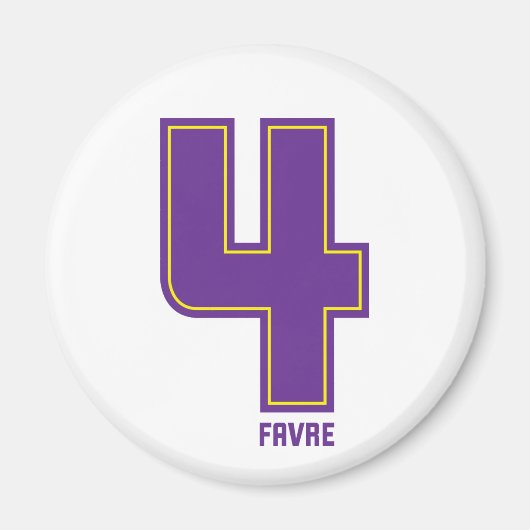 Purple 4等 マグネット (正面)