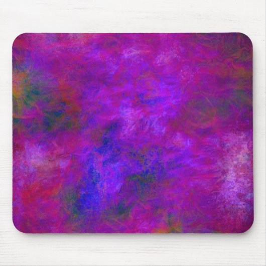 Purple Abstract Mousepad マウスパッド (正面)