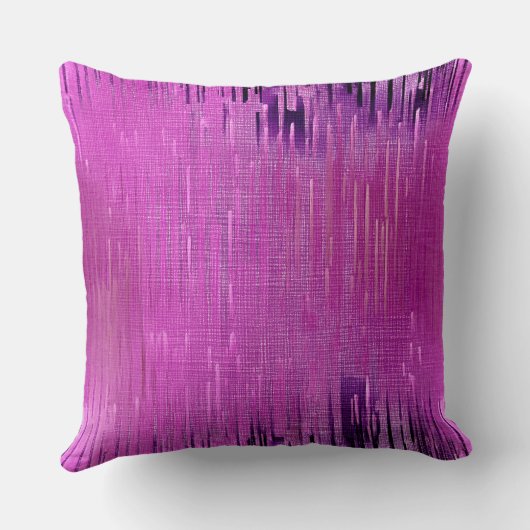 Purple abstract texture クッション (裏面)