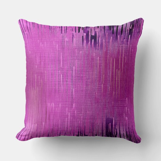Purple abstract texture クッション (正面)