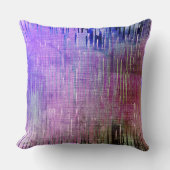 Purple abstract texture クッション (正面)