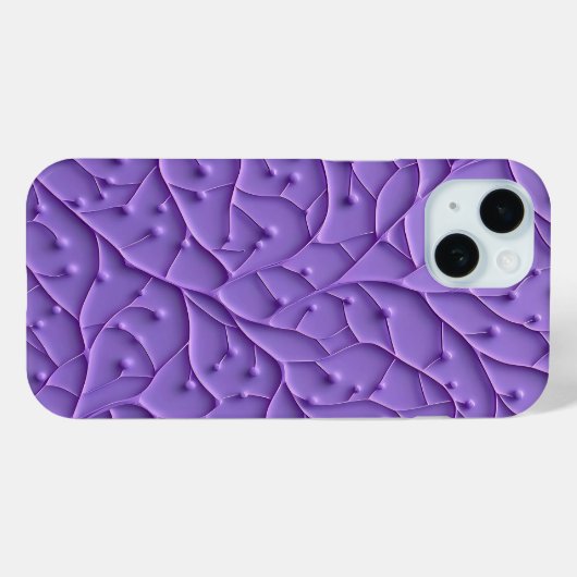 Purple Aesthetic Feminine iPhone Case Style Case-Mate iPhoneケース (裏面 (横))