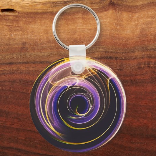 Purple Aglow キーホルダー (正面)