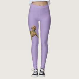 Purple Airedale Leggings レギンス