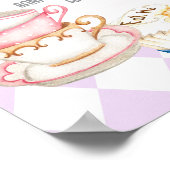 Purple Alice in ONEderland-1st Birthday Milestone ポスター (角)