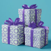 Purple And Blue Abstract  ラッピングペーパー