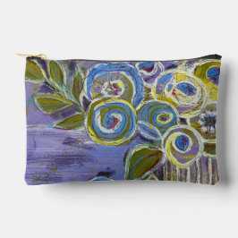 Purple and Blue by Lydia's Art Sangria アクセサリーポーチ