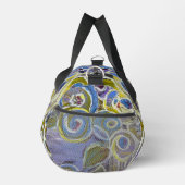 Purple and Blue by Lydia's Art Sangria ダッフルバッグ (右)