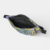 Purple and Blue by Lydias Art Sangria ファニーパック (見開き)