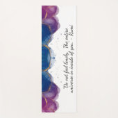 Purple and Blue Yoga Mat ヨガマット (正面)