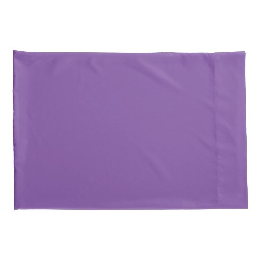 Purple and Cream Floral Pattern Pillowcases 枕カバー (裏面-右)