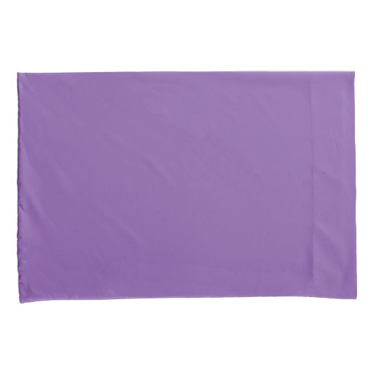 Purple and Cream Floral Pattern Pillowcases 枕カバー (正面右)