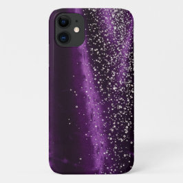 Purple and diamonds - Stunning Barely TherePro Max iPhone 11 ケース