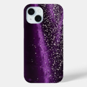 Purple and diamonds - Stunning Case-Mate iPhoneケース (裏面)