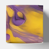 Purple and Gold Abstract フェイバーボックス (上部)