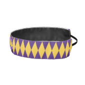 Purple and Gold Diamond Non-Slip Headbands - LSU  アスレチックヘッドバンド (右)