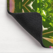 PURPLE AND GREEN ABSTRACT DRAWING. SAMER BRASIL. 4 マウスパッド (コーナー)