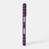 Purple and Pink Polka Dot Pattern iPhone 16ケース (右側面)
