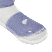 Purple And White Dots Circle Pattern カッティングボード (角)