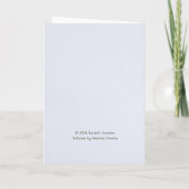 Purple and Yellow Mother’s Day Bouquet   カード (裏面)