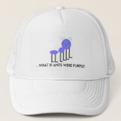 Purple Ant Hat キャップ (正面)