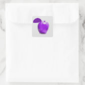 Purple Apple Fruit 絵画's Art – シール (バッグ)