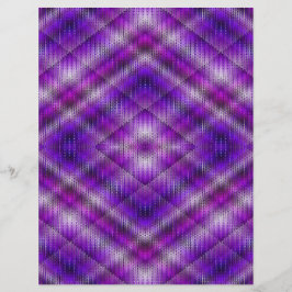 Purple Argyle Bulk Scrapbook Paper Pages チラシ