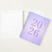 Purple Aura Big Year Planner プランナー手帳 (ディスプレー)