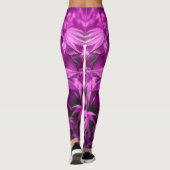 purple autumn sport レギンス (裏面)