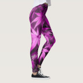 purple autumn sport レギンス (右)